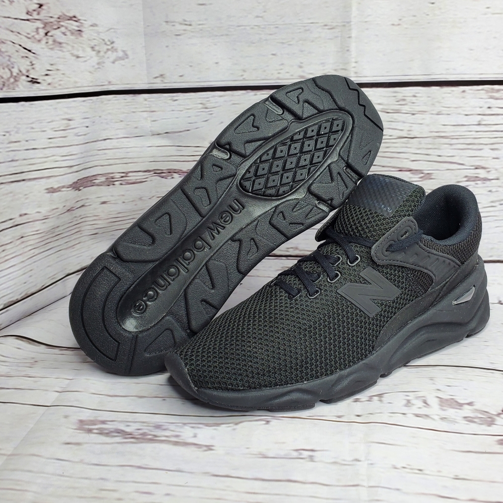 New Balance Mens X90 Shoes Black Revlite Sneakers